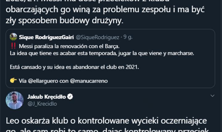 Messi WSTRZYMAŁ rozmowy z Barcą ws. nowego kontraktu!